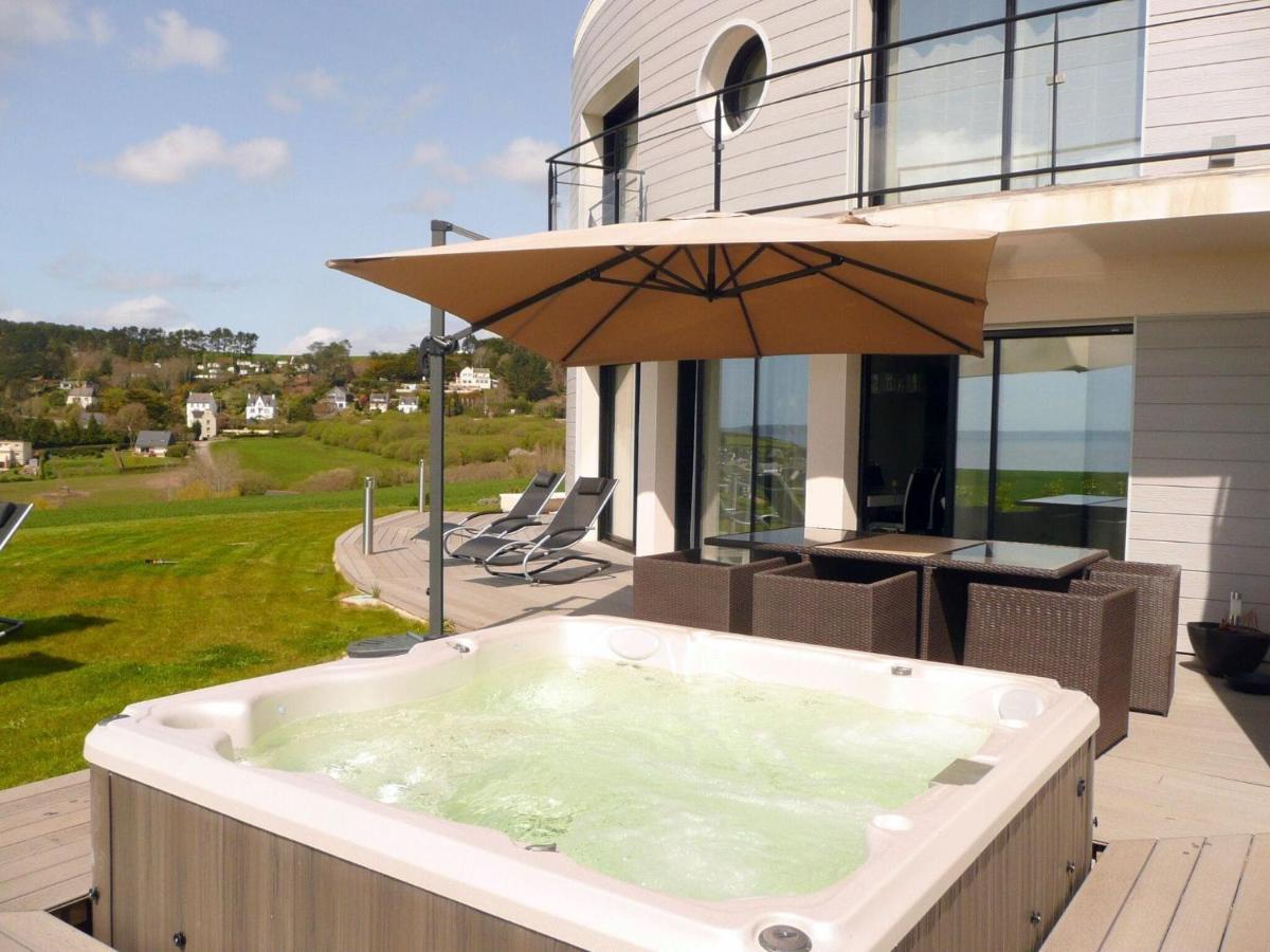 Panoramic Sea View And Jacuzzi, Premium, Telgruc-Sur-Mer Exteriör bild