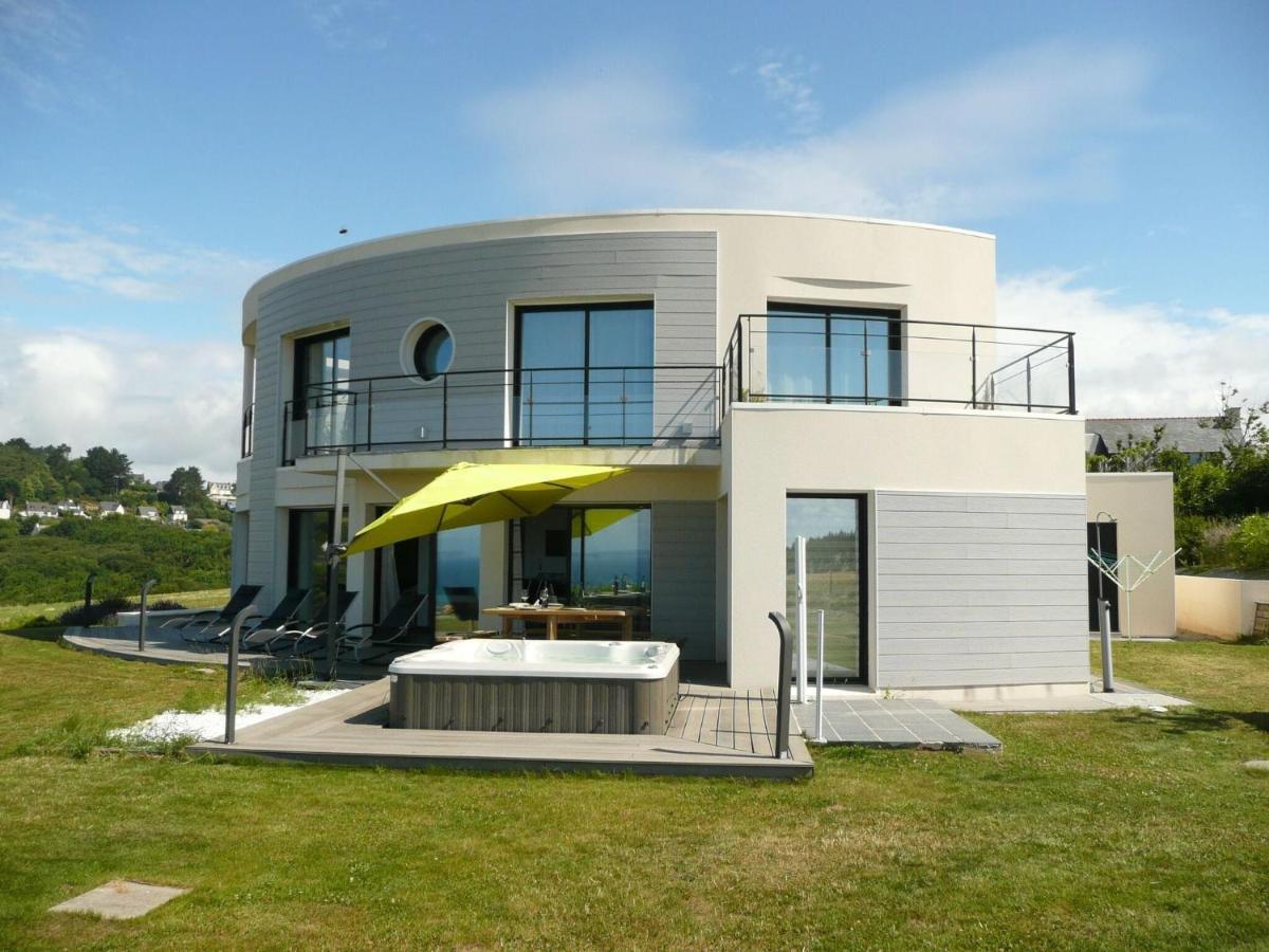 Panoramic Sea View And Jacuzzi, Premium, Telgruc-Sur-Mer Exteriör bild