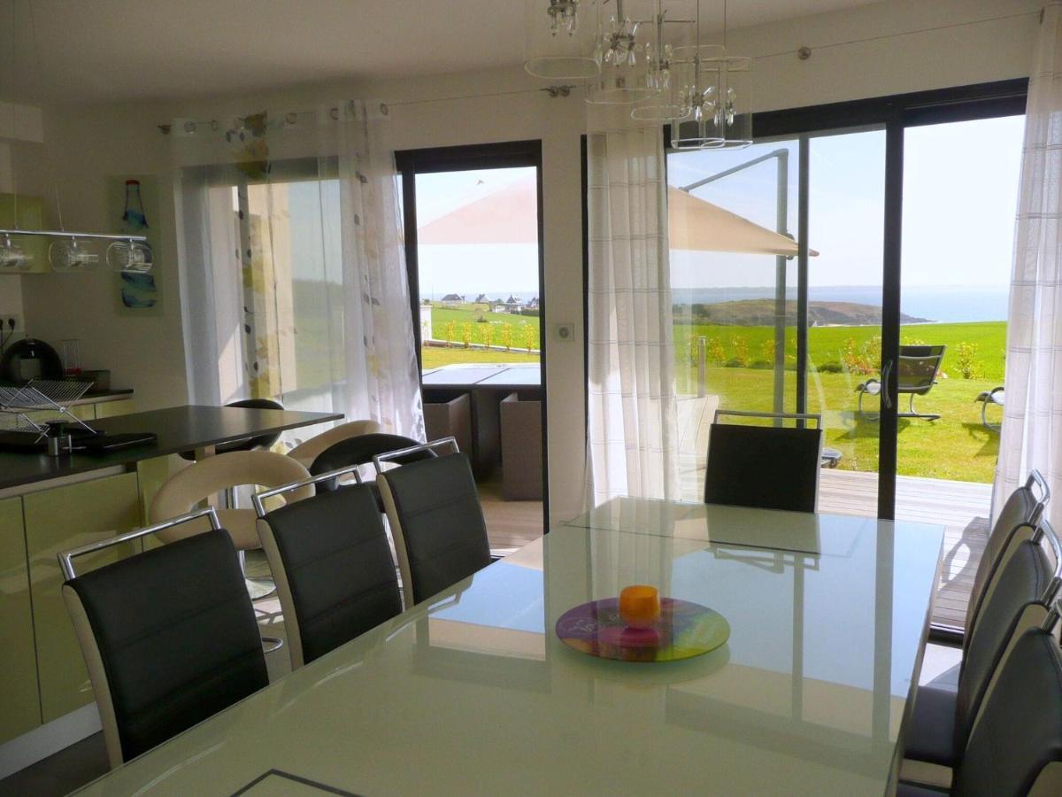 Panoramic Sea View And Jacuzzi, Premium, Telgruc-Sur-Mer Exteriör bild