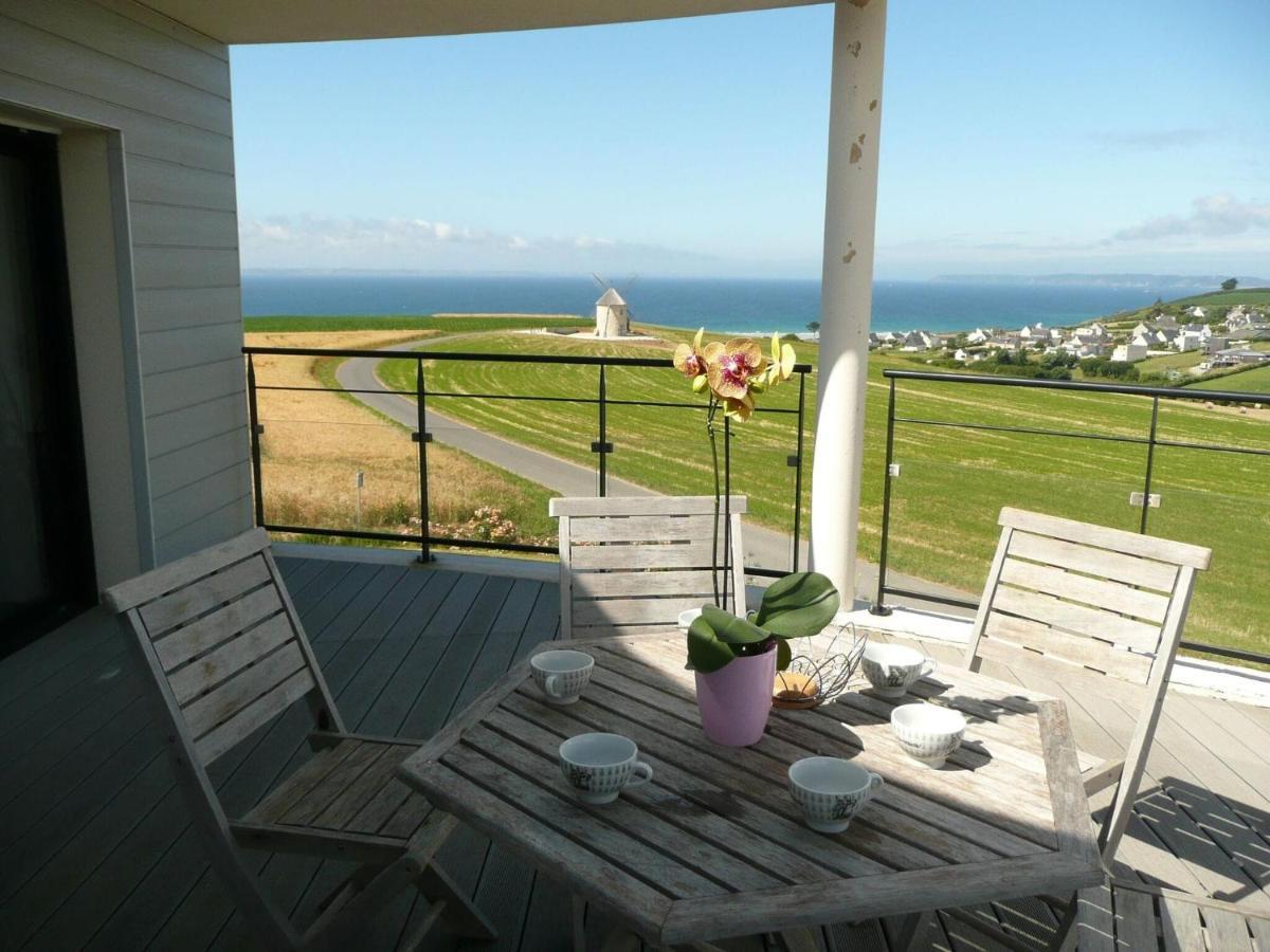 Panoramic Sea View And Jacuzzi, Premium, Telgruc-Sur-Mer Exteriör bild