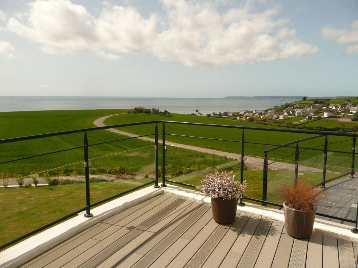 Panoramic Sea View And Jacuzzi, Premium, Telgruc-Sur-Mer Exteriör bild