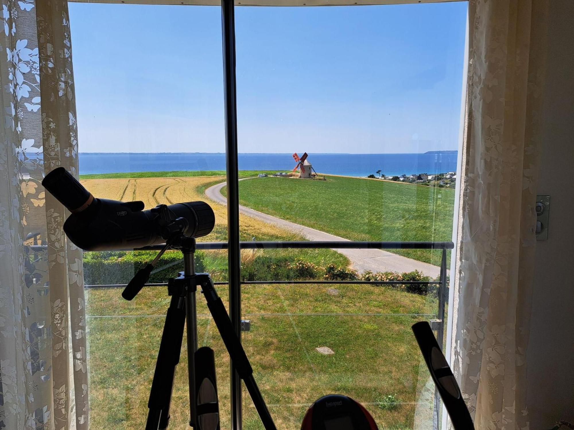 Panoramic Sea View And Jacuzzi, Premium, Telgruc-Sur-Mer Exteriör bild