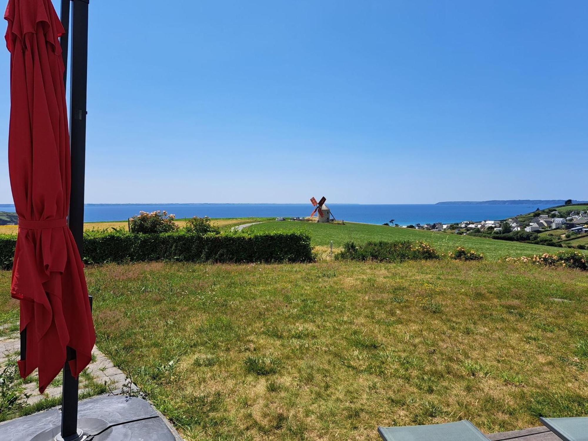 Panoramic Sea View And Jacuzzi, Premium, Telgruc-Sur-Mer Exteriör bild