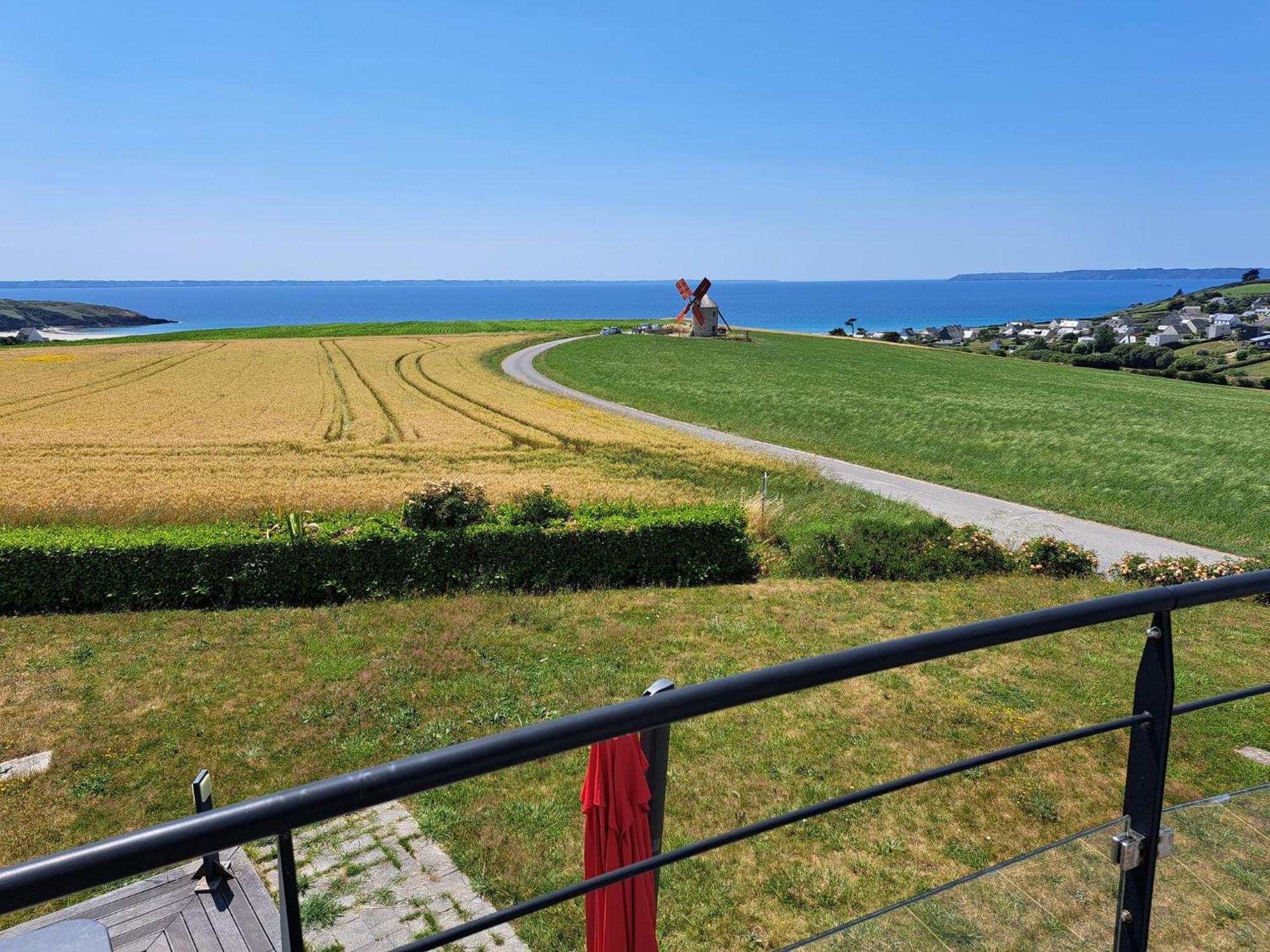 Panoramic Sea View And Jacuzzi, Premium, Telgruc-Sur-Mer Exteriör bild